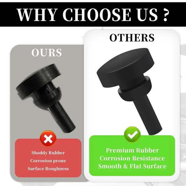 Alt view image 5 of 7 - Kickstand Bumper Pad Replacement HD# 50245-07,Silicone Kick Stand Bumper Pad Compatible with Harley Road Glide Street Glide,Resilient Kickstand Pads Motorcycle Accessories