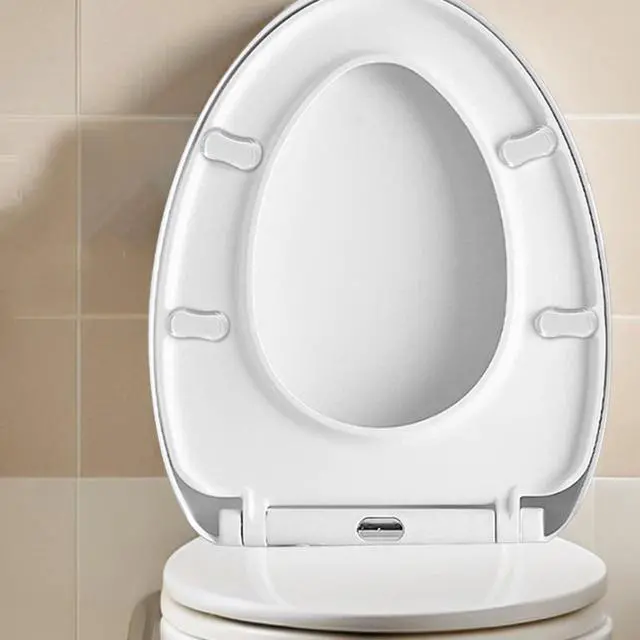 Alt view image 4 of 7 - 10 Pcs Transparent Toilet Lid Bumpers Adhesive Toilet Pads for Seat Cover Silent Buffer Pads Clear Silicone Gaskets for Home Bathroom Replacement