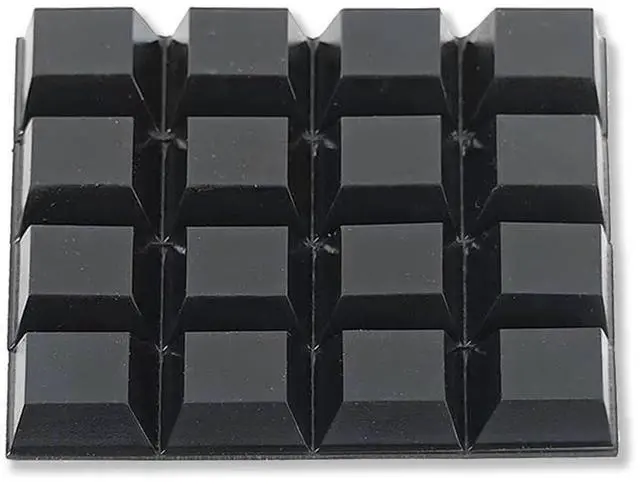Main image of Rubber Feet - Adhesive 16PCS, Black, Stick on, Self Adhesive Bumpers