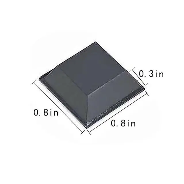 Alt view image 2 of 7 - Rubber Feet - Adhesive 16PCS, Black, Stick on, Self Adhesive Bumpers