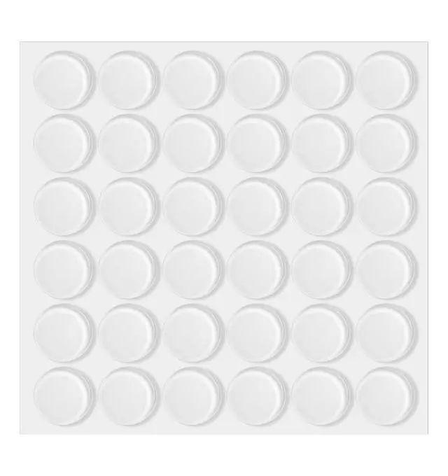 Alt view image 5 of 7 - 36 Pack Glass Table Top Bumpers, Glass Table Top Anti Slip Pads