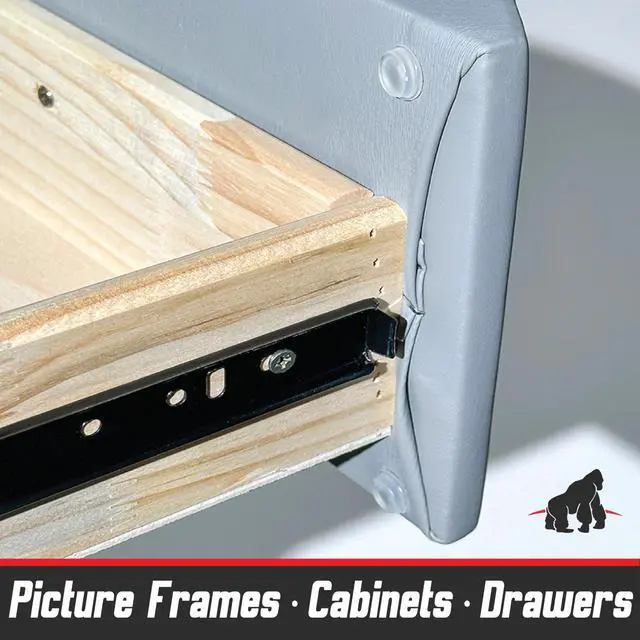 Alt view image 4 of 7 - Self Adhesive Bumpers - 1/2 Diameter - 200 pcs - Standard Clear Round Bumper for Cabinets, Drawers, Cutting Boards, Picture Frames and Furniture - Sound dampening Protects Against Damage