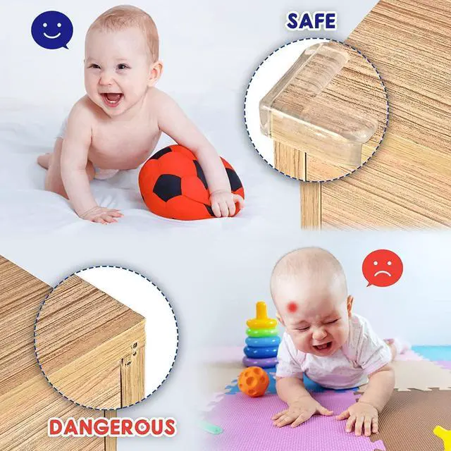 Alt view image 3 of 7 - 20 Pack Corner Protector Baby, Table Corner Protectors for Baby Guards Clear for Furniture Corner Protectors Proof Covers Baby Safety