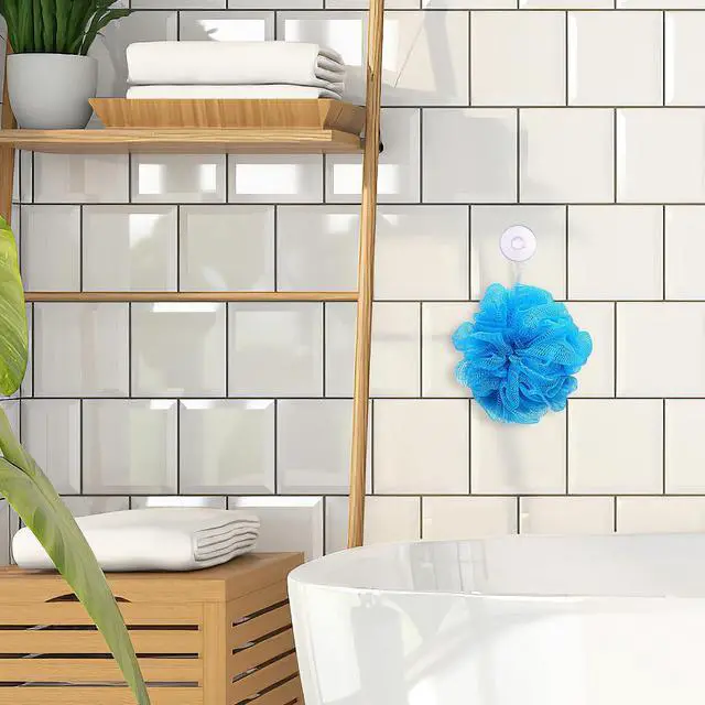 Alt view image 6 of 7 - 10pcs Double Sided Suction Cups, Clear Heavy Duty Silicone Sucker Pads, Glass Table Top Spacers Bumpers for Furniture, Window, Bathroom & Aquarium (30mm/1.18")