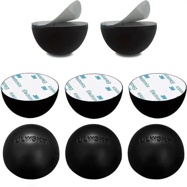 Main image of 1.25" Silicone Hemisphere Bumpers Isolation Feet, 8Pack Non Skid Speaker Isolation Pads,for Small Speaker Spikes,Turntable Isolation,Subwoofer,Record Player Sound Dampening&Anti Vibration