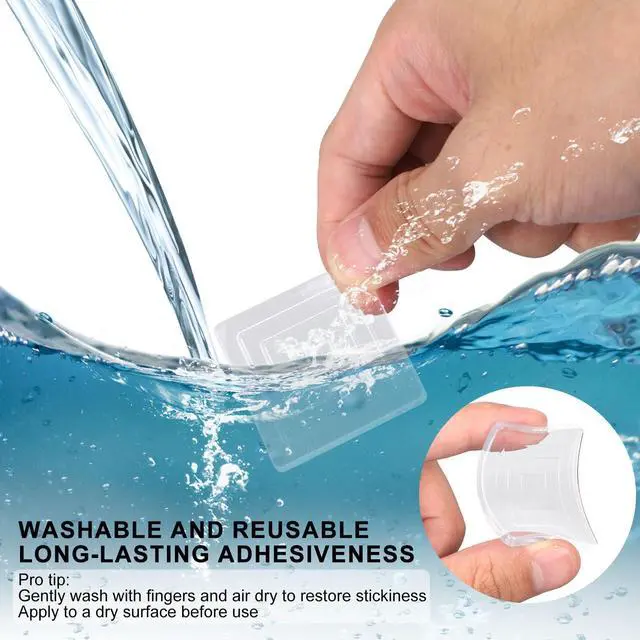 Alt view image 5 of 7 - 16pcs Anti-Slip Cutting Board Feet, 1.6in Non-Slip Square Self-Adhesive Silicone Pads, Reusable Washable Rubber Bumper for Trays Furniture Chairs Cabinets Worktops Stoppers No Screws Needed