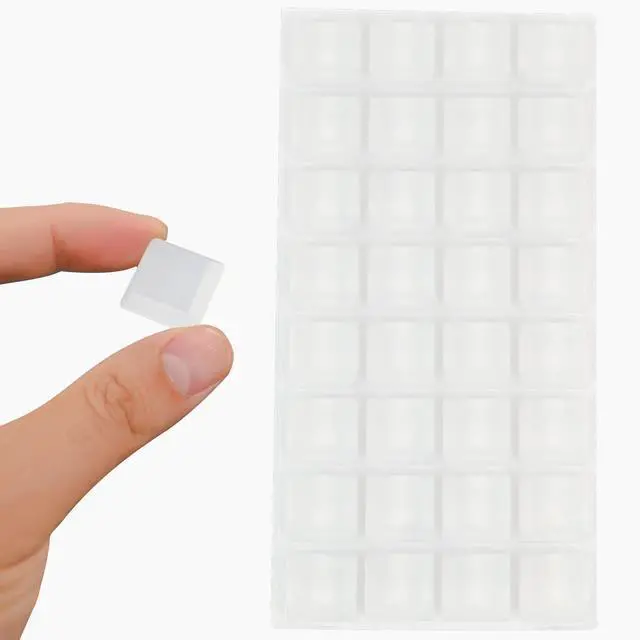 Main image of 32 Pcs Square Self Adhesive Feet Non Slip Furniture Pads (20mm)