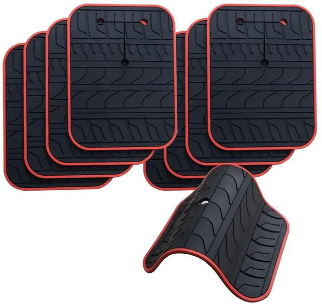 Main image of Car Scratch Protector for Trunk Bike Rack, Anti-Scratch Anti-Collision Non-Slip Silicone Pads, Car Paint Protective Pads Car Tire Pattern Non-Slip, Bike Car Rack Accessories(8 Pack)