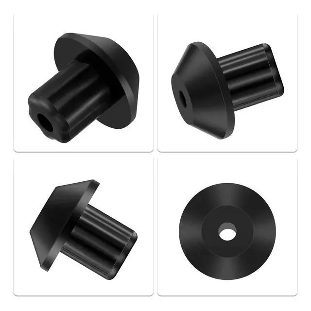 Alt view image 4 of 5 - 16 Pack WB2K101 Range Burner Grate Rubber Feet Kit Replacement for GE, Hotpoint, Kenmore 362. High Temp Resistant Silicone Rubber Bumper Pads Replace Part WB2K101, WB02K0101, 247410
