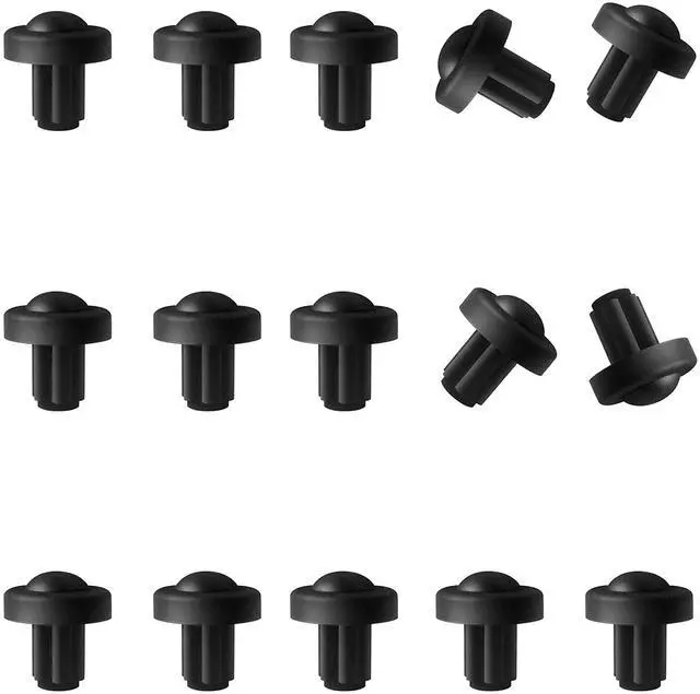 Main image of 15 Pack 5304475129 Grate Silicone Feet Compatible with 1554616 316267400 AH2373826 AP4499988 Gas Stove Top Range Cooktop Grate Pads Bumpers