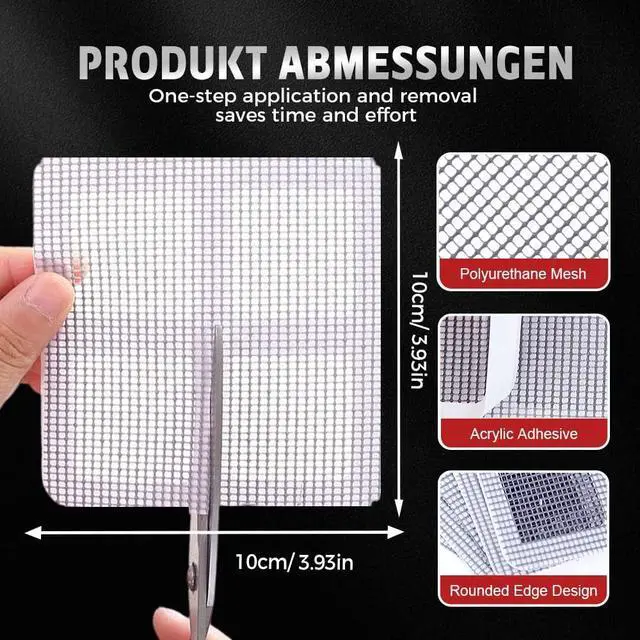 Alt view image 2 of 7 - 2026 New Disposable Shower Drain Hair Catcher - Square Screen Bathroom Floor Drain Protector (10pcs)