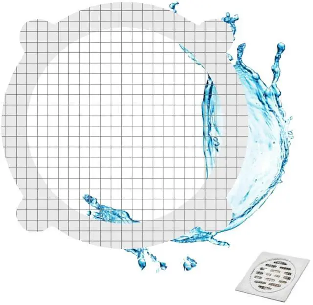 Main image of 50 Pack Disposable Shower Drain Hair Catcher Shower Drain Hair Collector Drain Hair Catcher for Bathroom Bathtub Kitchen Sink Shower Filter Drain Hair Blocker Prevent Clogs