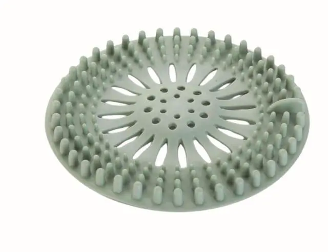 Alt view image 5 of 5 - Shower Drain Hair Catcher 4 Pack Silicone Bathtub Drain Cover, Hair Catcher for Shower Drain, Anti-Clog Drain Protector for Bathroom Tub, Kitchen Sink & Laundry, Flexible Reusable Drain Strainer