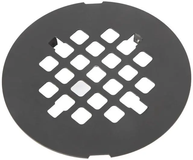 Main image of 4-1/4 OD Snap-in Shower Drain Cover, Round Shower Drain Strainer Grid, Replacement Cover, Designed for Long-Lasting