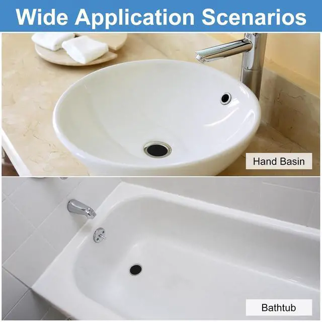 Alt view image 7 of 7 - 2 Pack Shower Drain Strainer, 2" x 2.5" Stainless Steel Floor Drain Strainer Deep Sink Hair Catcher for Kitchen Bathroom Balcony Floor Drain, Fit Hole Size from 1.57" to 2.56"