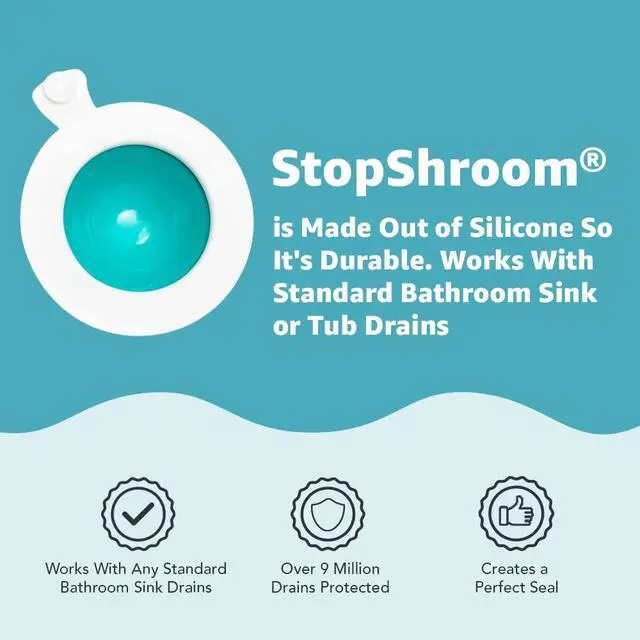 Alt view image 6 of 7 - The Ultimate Universal Drain Stopper Plug for Bathtub, Bathroom, and Kitchen Sink Drains (White)