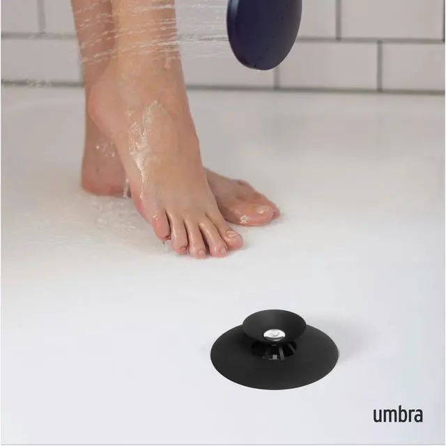 Alt view image 2 of 7 - Flex Drain Stop/Hair Catcher, Black
