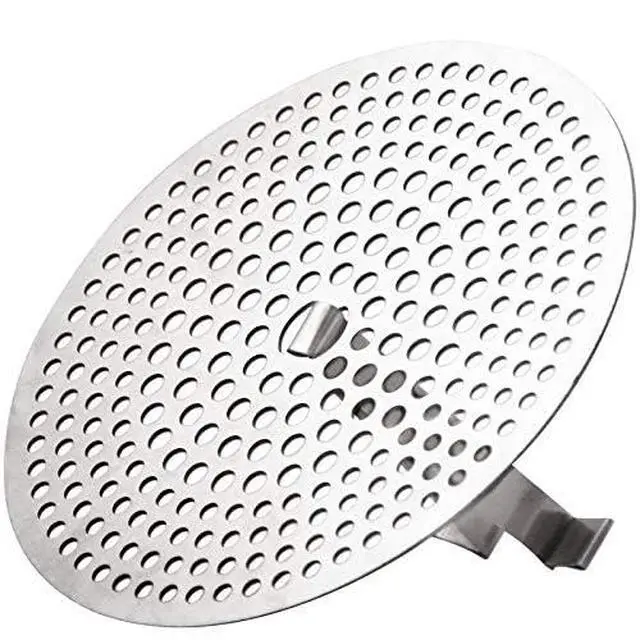 Alt view image 2 of 7 - Hair Catcher Shower Drain - Stainless Steel Drain Hair Catcher Bathtub Strainer with Stand for Regular Drains