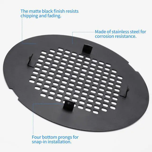 Alt view image 6 of 6 - Shower Drain Cover, Drain Hair Catcher Snap-in Replacement Strainer