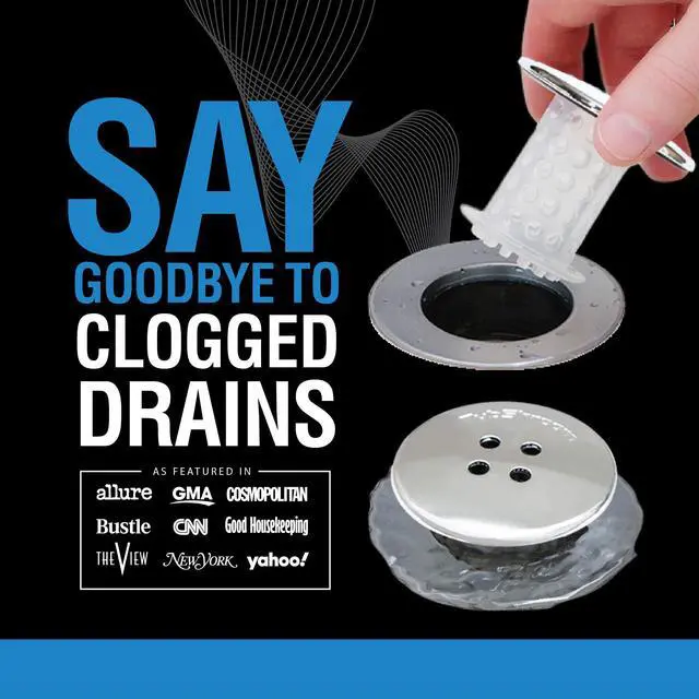 Alt view image 2 of 7 - Bathtub Drain Protector and Hair Catcher - 2 Pack, Chrome - Fits 1.5" - 1.75" Bathtub and Shower Drains