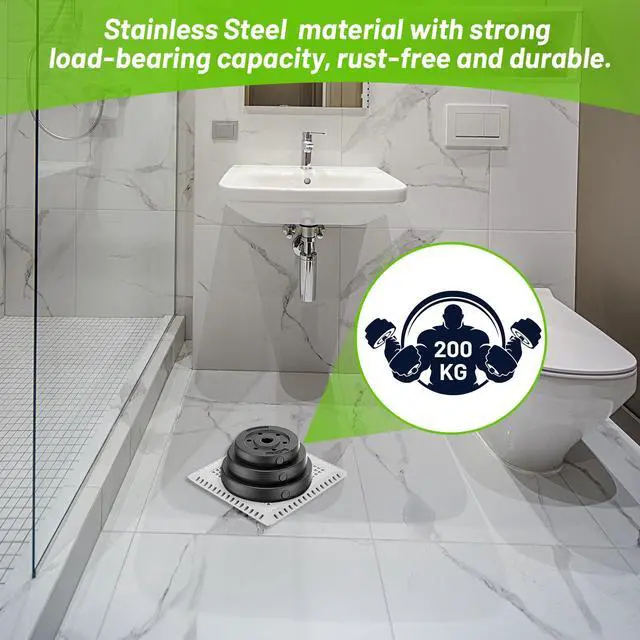 Alt view image 6 of 7 - Drain Hair Catcher,Shower Drain Cover Hair Catcher Shower Strainer