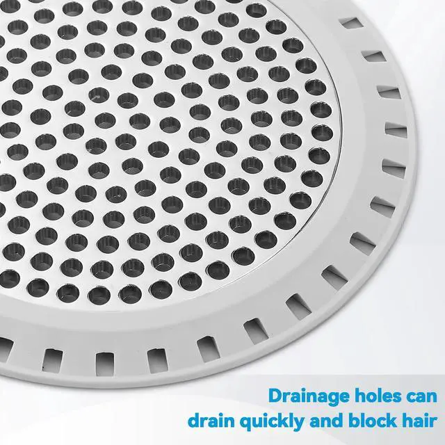 Alt view image 3 of 6 - Shower Drain Hair Catcher, Shower Drain Cover Bathtub Drain Strainer