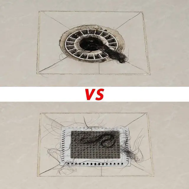 Alt view image 5 of 6 - Shower Drain Hair Catcher/Drain Strainer/Shower Drain Cover