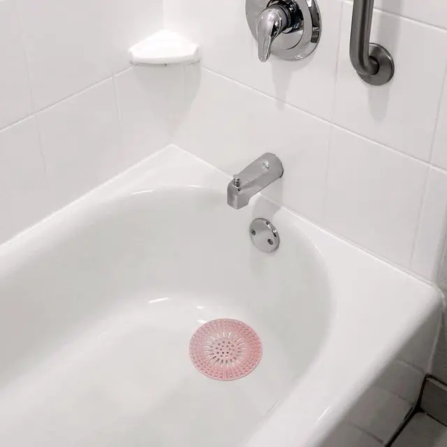 Alt view image 7 of 7 - 5 Pack Sink Drain Strainer, Hair Catcher for Bathroom Tub Shower