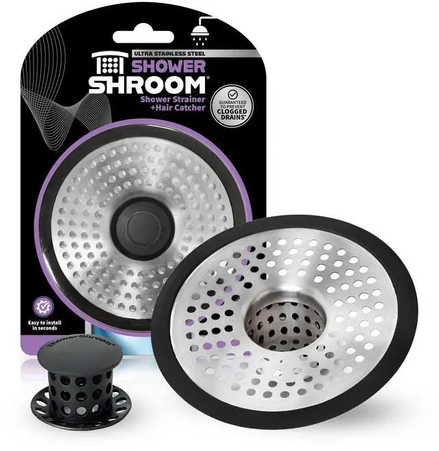Main image of Ultra Revolutionary Shower Hair Catcher Drain Protector, No Size, Stainless