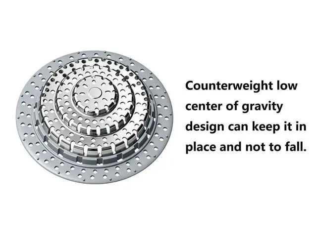 Alt view image 3 of 6 - Bathtub Drain Hair CatcherBathtub Protector Suitable for Bathroom Bathtub, Pop-Up Drains. (Patented Product)