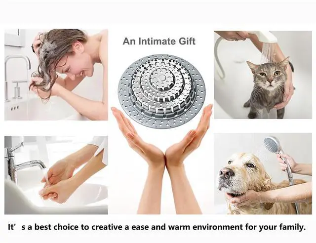 Alt view image 2 of 6 - Bathtub Drain Hair CatcherBathtub Protector Suitable for Bathroom Bathtub, Pop-Up Drains. (Patented Product)
