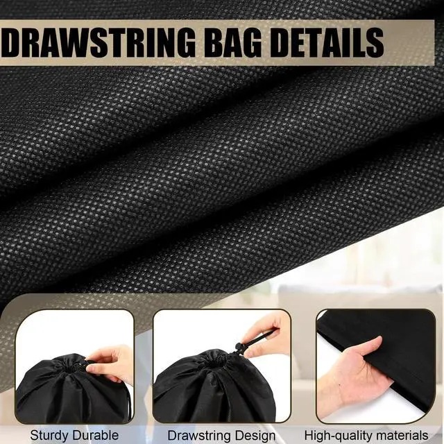 Alt view image 4 of 7 - Pcs Genuine Parts Accessory Storage Bag Oem Part Number XBG340, 12.6 x 27.6 Inch Vacuum Accessory Storage Bags Fits Most Vacuum Model Accessories