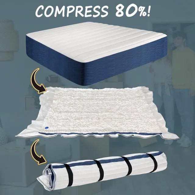 Alt view image 5 of 7 - Vacuum Storage Bag for Mattress (King/Cal King)