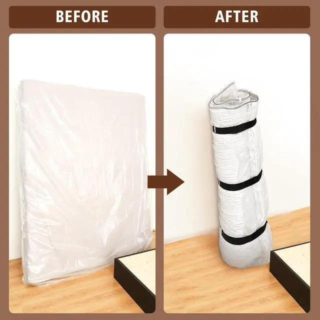 Alt view image 5 of 6 - Twin Mattress Vacuum Bag for Moving Storage Shipping