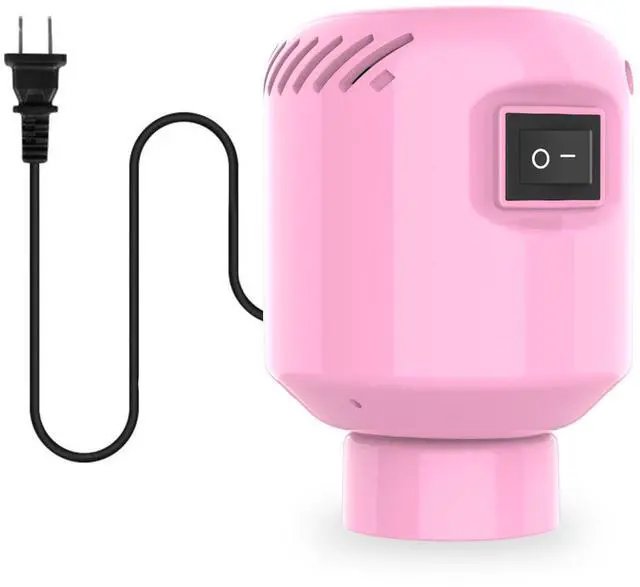 Main image of Electric Pump for Vacuum Storage Bags, Travel Vacuum Pump for Various Vacuum Seal Bags Portable Vacpack Air Pump for Compression Clothing Blanket Luggage Pink (Storage Bag Not Included)