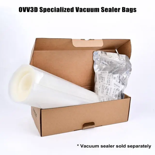 Alt view image 4 of 5 - Filament Storage Bags 50 Pcs for Vacuum Sealer with 50 Desiccants, 15.7X11.8in Only Filament Bags and Desiccants, Without Sealer Machine