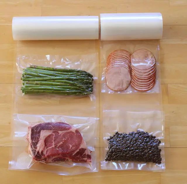 Alt view image 4 of 5 - Vacuum Sealer Bags 11'' x 50' Sous Vide Roll, 2-Pack