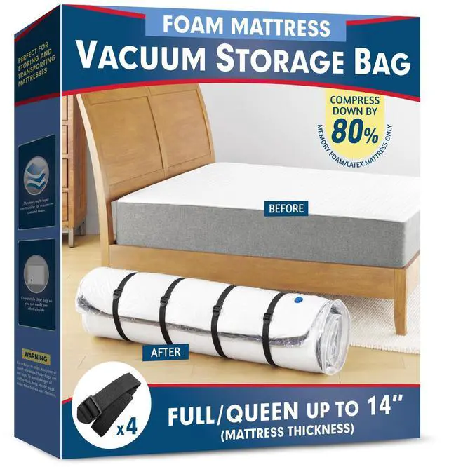 Main image of Vacuum Mattress Bag for Memory Foam and Latex
