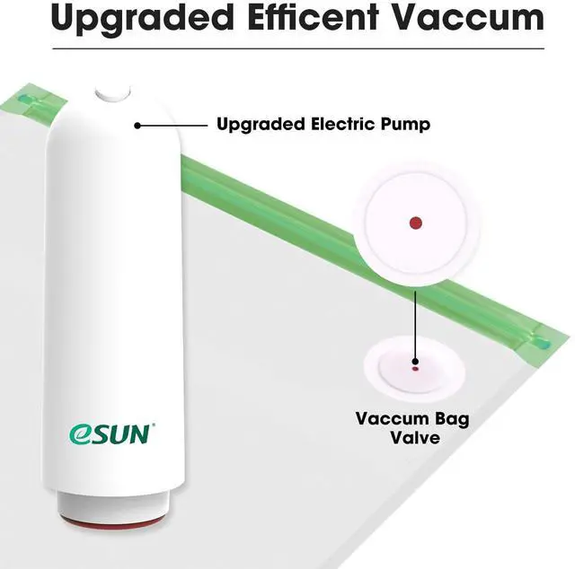 Alt view image 3 of 7 - 3D Printing Filament Electronic Vacuum Storage Kit Pro 2, Spool Storage Sealing Bags Dust Proof Humidity Resistant for Keeping Filament Dry, 10 Vaccum Bags/Kit