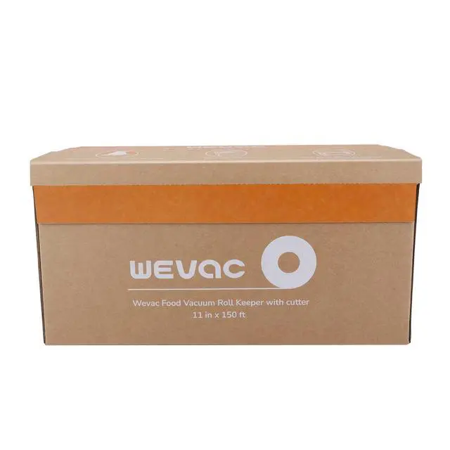 Alt view image 5 of 7 - 11 x 150 Food Vacuum Seal Roll Keeper with Cutter, Ideal Vacuum Sealer Bags for Food Saver, BPA Free, Commercial Grade, Great for Storage, Meal prep and Sous Vide