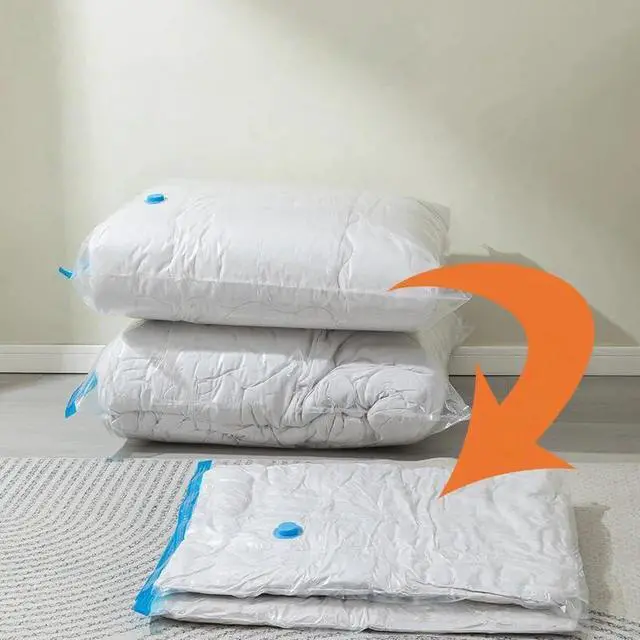 Alt view image 4 of 5 - 21Piece Clothing Vacuum Storage Bags Bundle, SpaceSaving Compression Seal Bags for Bedding Storage, Moving and Travel