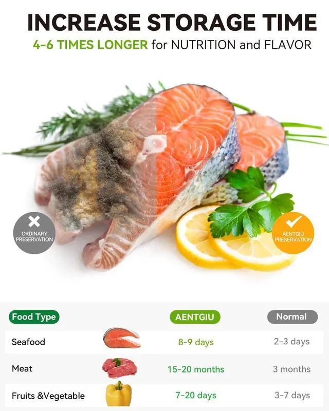 Alt view image 4 of 5 - 200 Vacuum Sealer Bags For Food, 8x12 Inch Thick BPA Free Vacuum Sealer Storage Bags, Compatible with All Vac Machines, Food Saver, Seal a Meal, Weston, Commercial Grade Precut Prep Sous Vide Bags