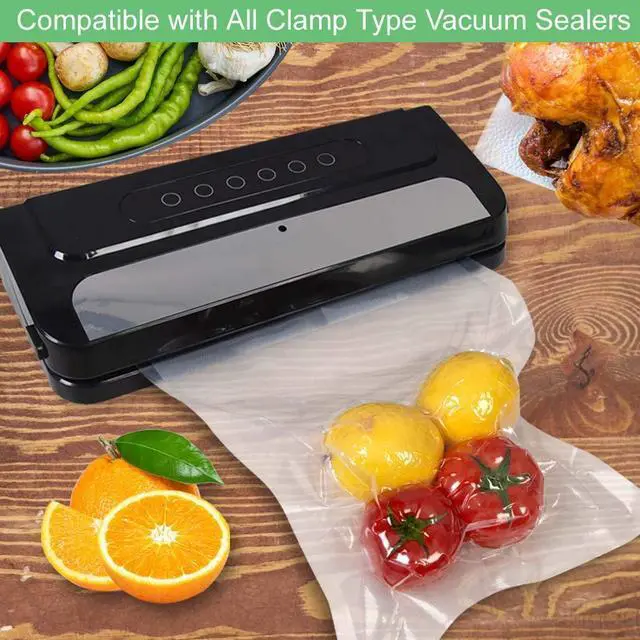 Alt view image 2 of 7 - 6 Rolls 8"&11"x20' Vacuum Sealer Rolls BPA Free Sous Vide Storage