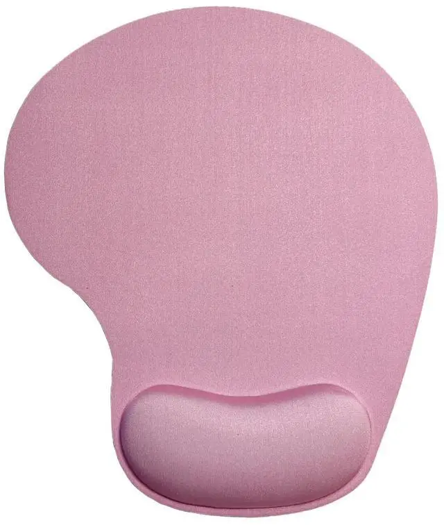 Main image of Mouse Pad with Wrist Support, Ergonomic Mouse Pads with Memory Foam Wrist Rest, Easy Typing Pain Relief, Comfortable Home Office Computer Wrist Support Pads for Working Studying Gaming, Pink