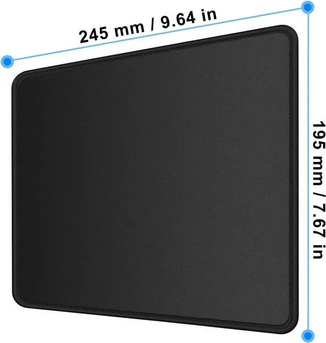 Alt view image 3 of 6 - Cats Galore Mouse Pad, Square Anti-Slip Rubber Mousepad, Premium-Textured Mouse Mat, Cute Office Mouse Pads for Women Men Computer Laptop