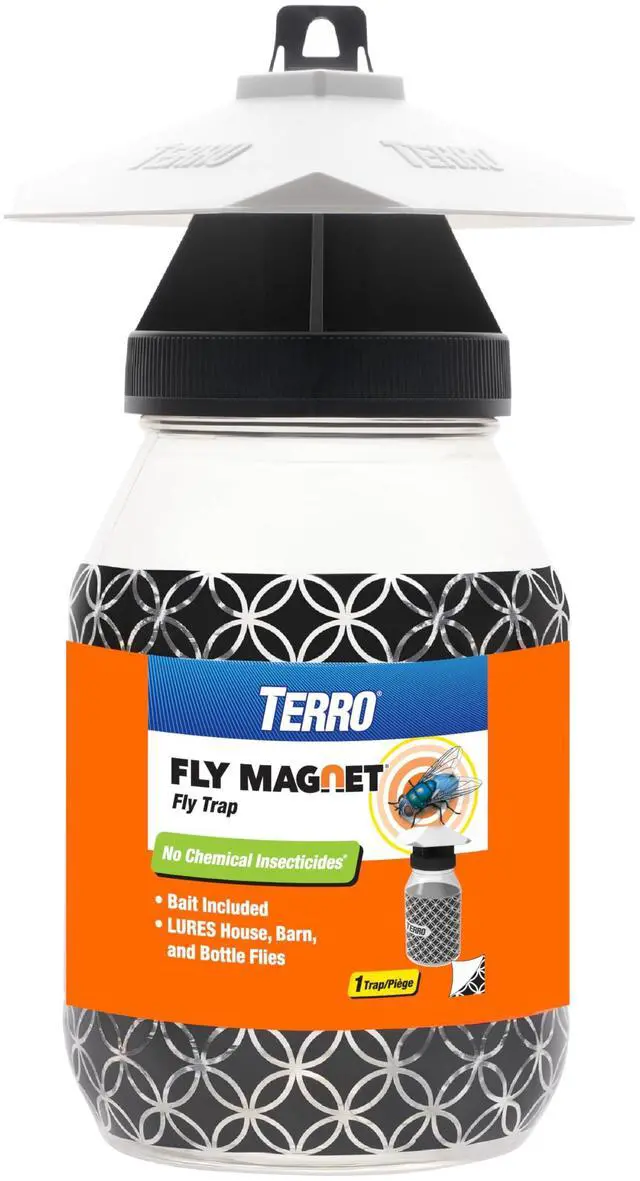 Main image of Fly Magnet Trap, Reusable Poison-Free Outdoor Fly Catcher with Bait