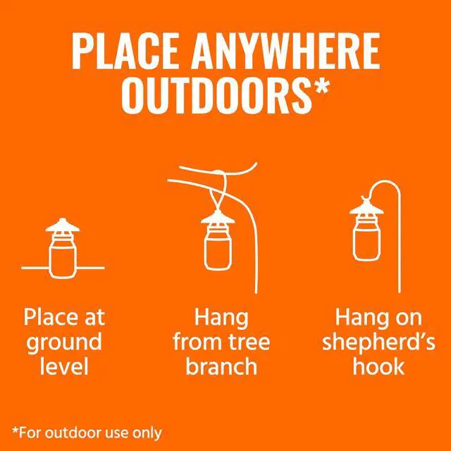 Alt view image 7 of 7 - Fly Magnet Trap, Reusable Poison-Free Outdoor Fly Catcher with Bait