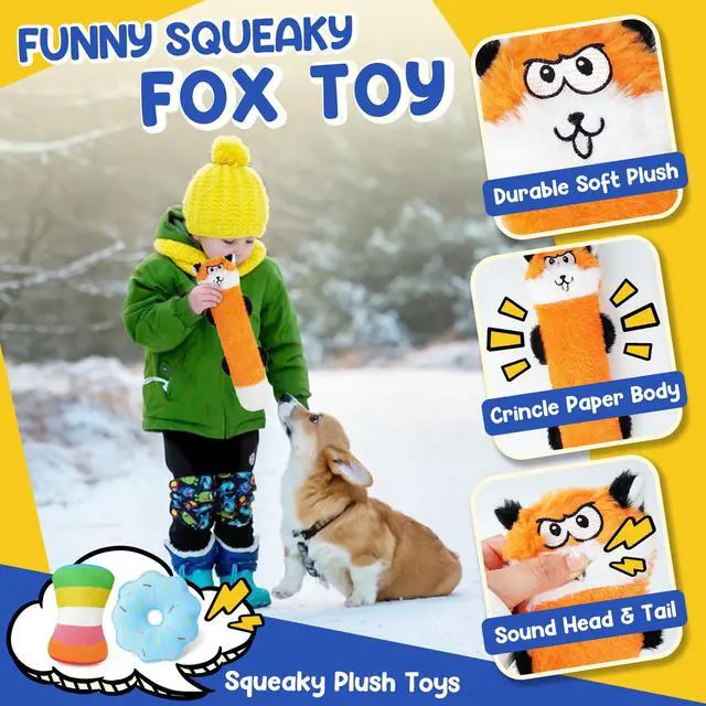Alt view image 3 of 7 - Puppy Toys for Teething, 9 Pack Interactive Dog Toys for Small Dogs, Puppy Chew Toys for Boredom with Rope Toys, Treat Ball and Cute Squeaky Toys