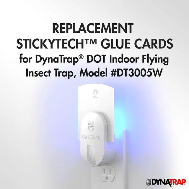 Alt view image 2 of 7 - StickyTech Replacement Indoor Flying Insect Trap Glue Cards - 6 Pack