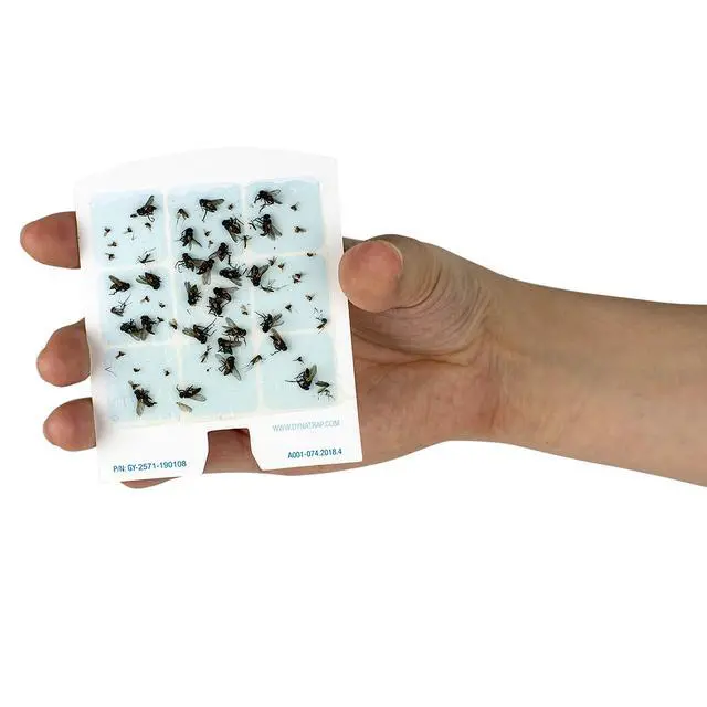 Alt view image 7 of 7 - StickyTech Replacement Indoor Flying Insect Trap Glue Cards - 6 Pack